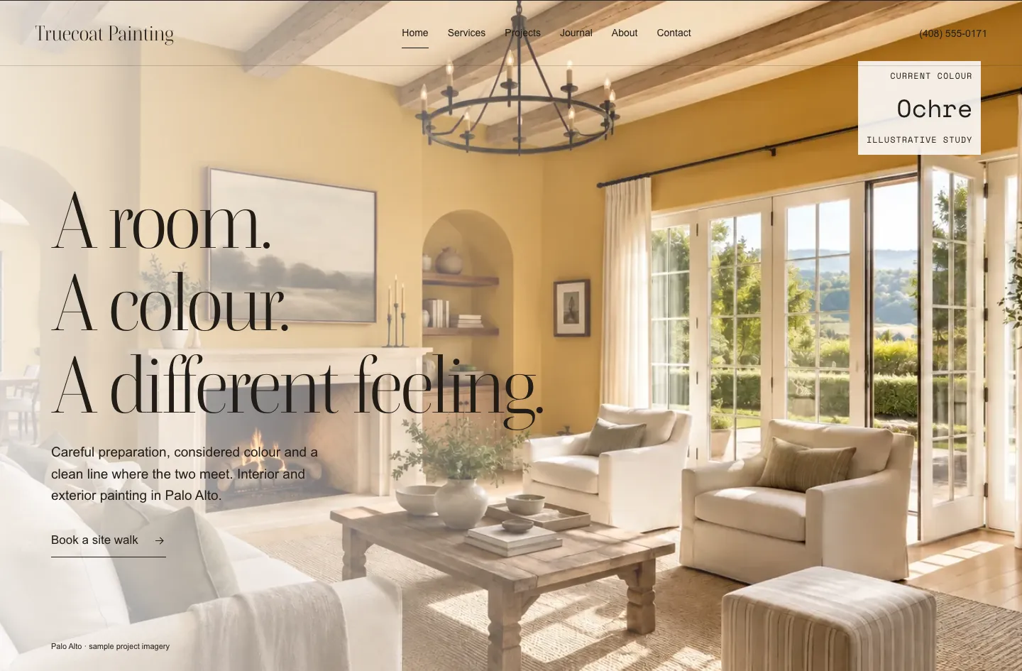 Truecoat Painting Elite website design