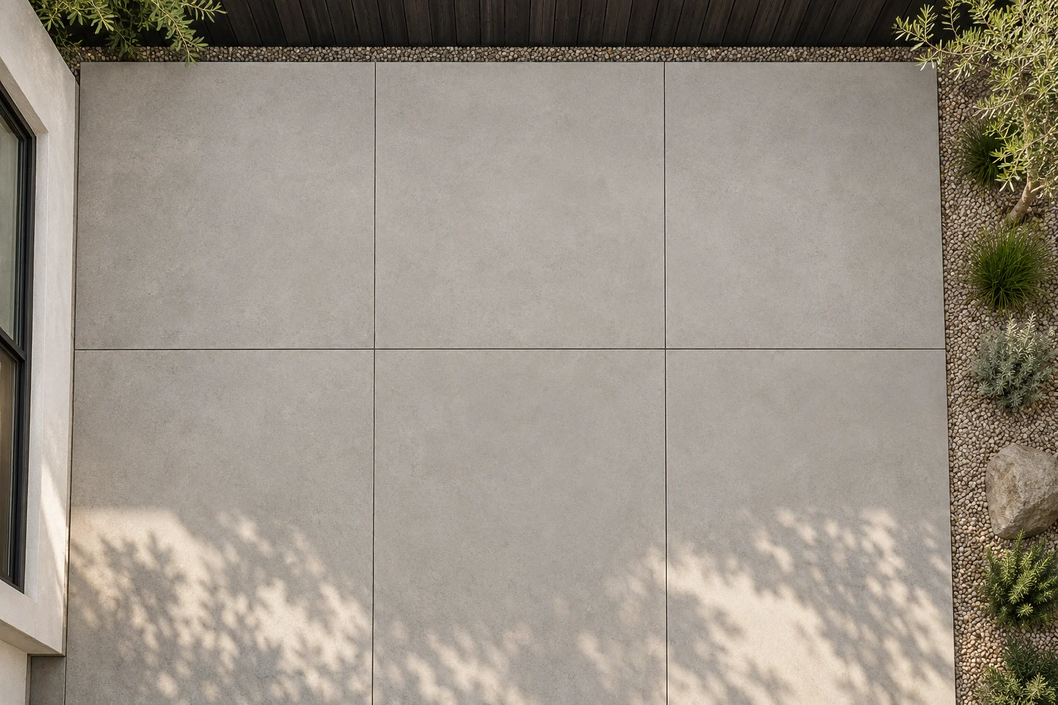 Driveways, patios and slabs. Measured, formed and finished for the way the surface will be used.