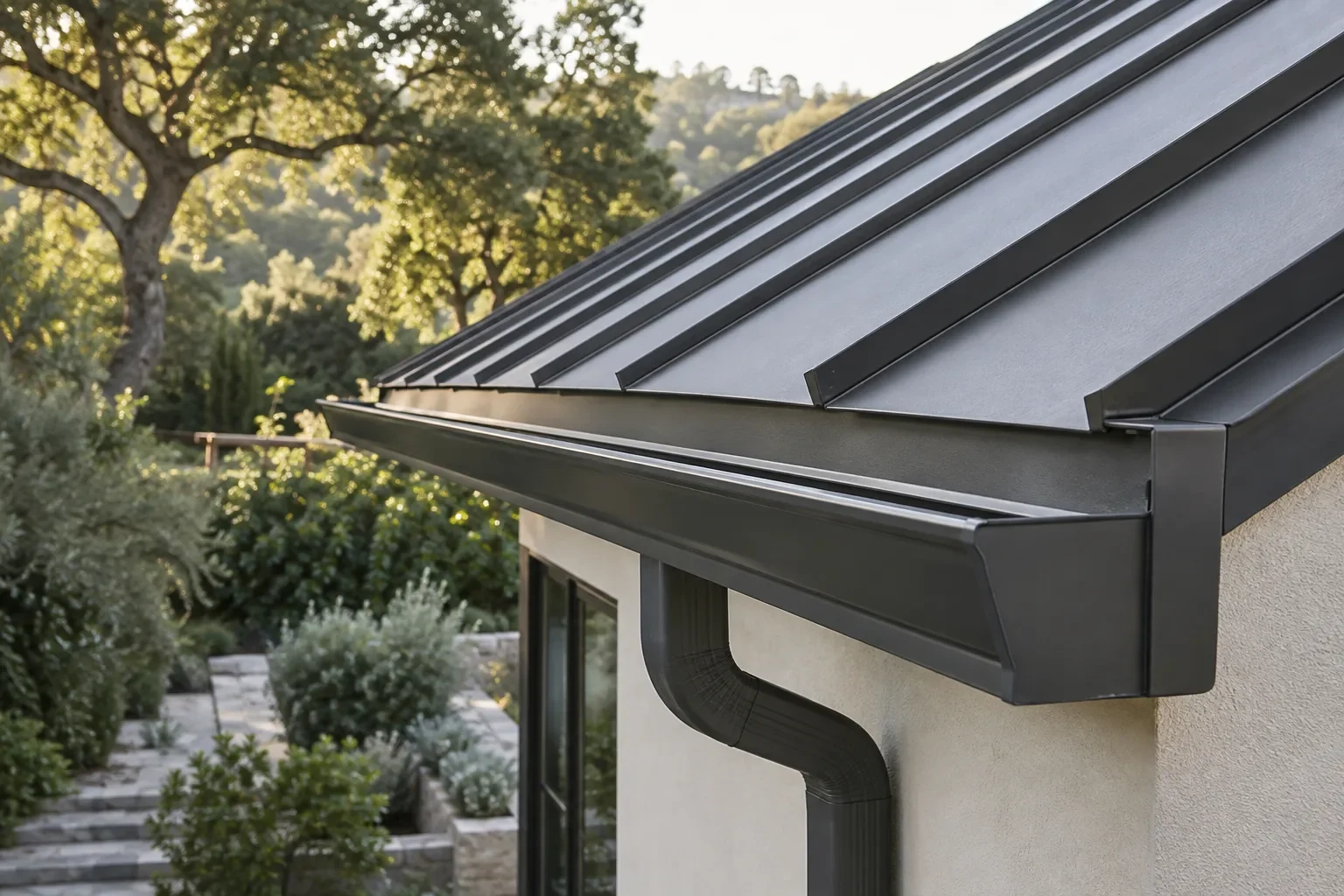Gutter detail, Foster City