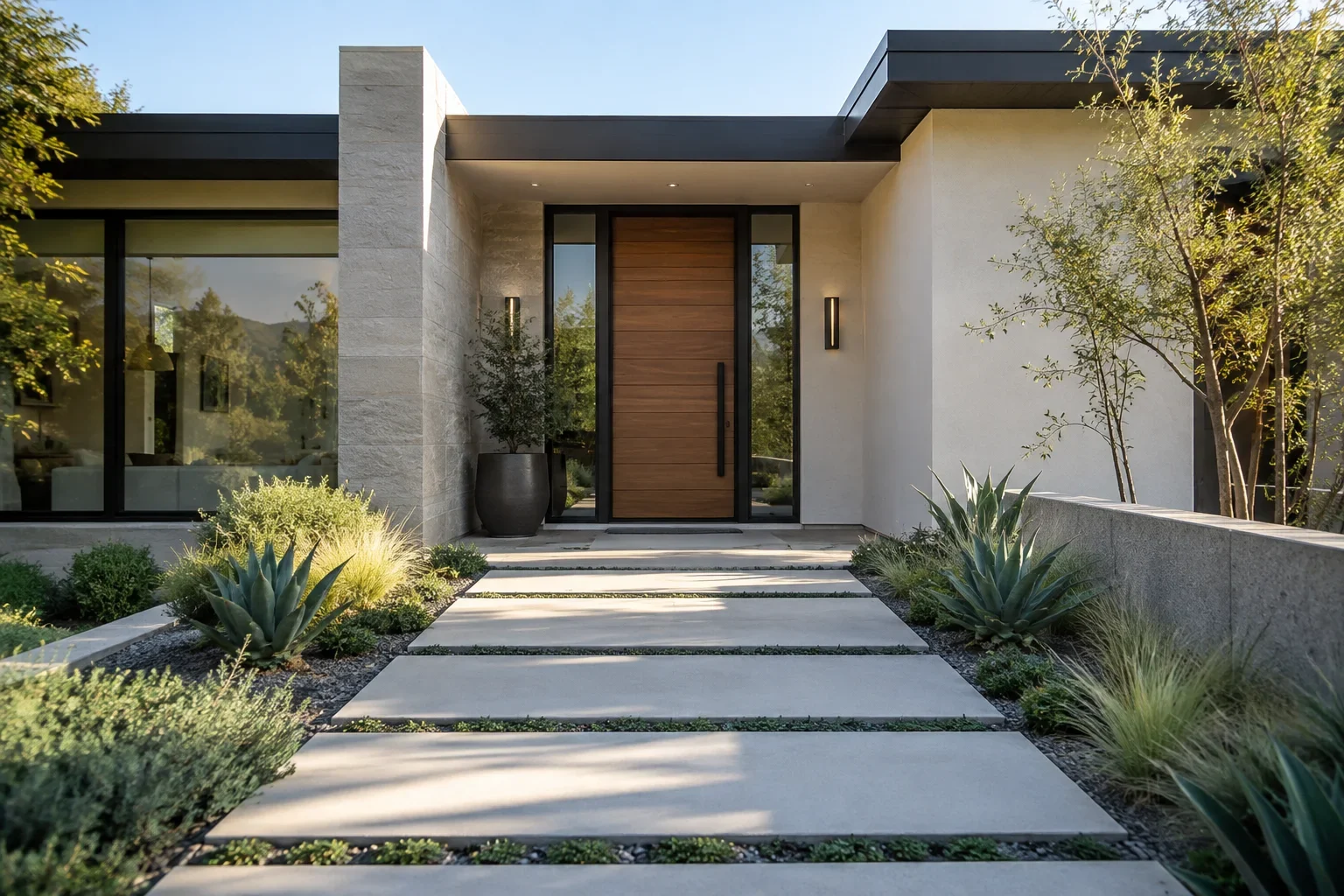 Sunnyhills entry walk