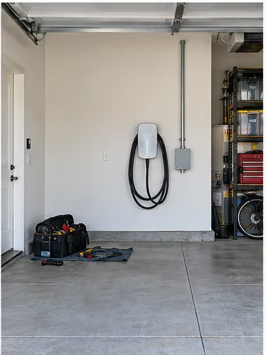 Stage 6 of 8: Charger mounted