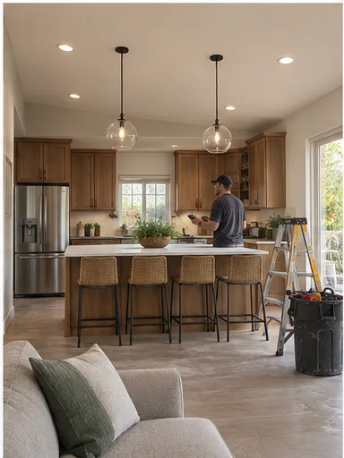 Stage 7 of 8: Dimmers set