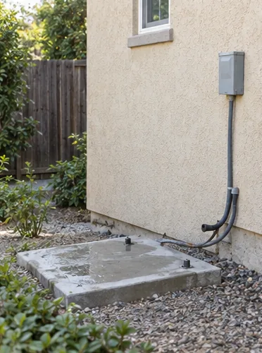 A 1998 condenser swapped for a heat pump: stage 5, install.